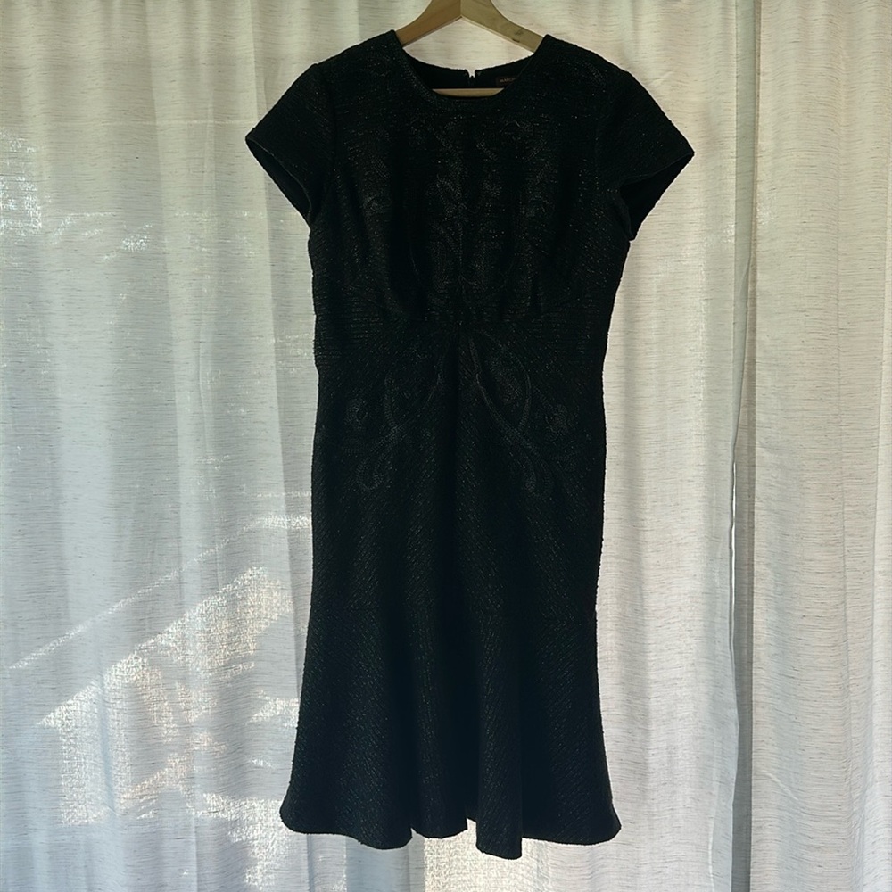 Marchesa Voyage Black Cocktail Formal Dress. size 6